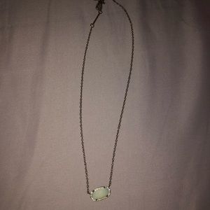 White Kendra Scott Necklace